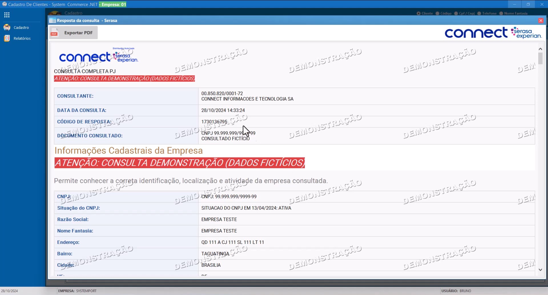 Cadastro Pessoa Juridica