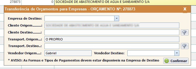Gerenciador de Orçamentos
