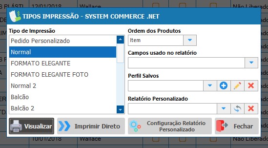 Gerenciador de Vendas