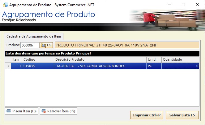 Composição do Item