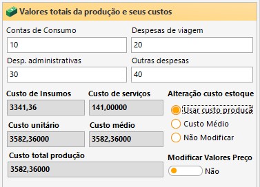 Controle de Produção