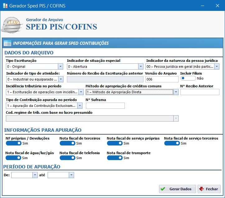 SPED Contribuições