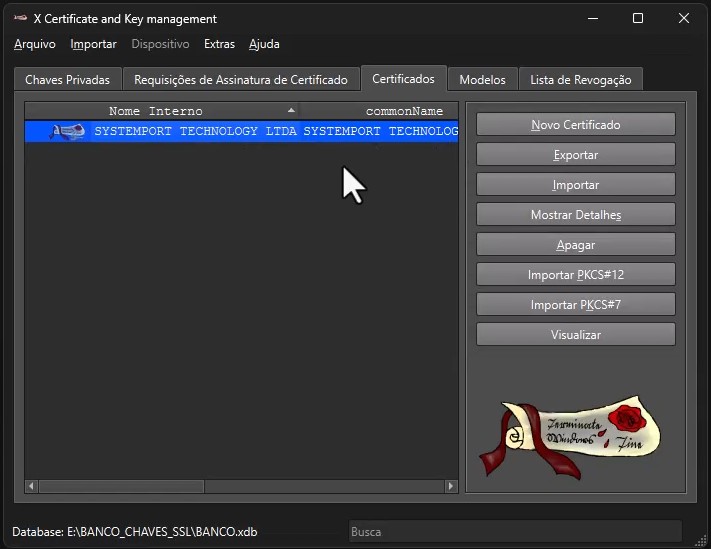 Importar Certificado