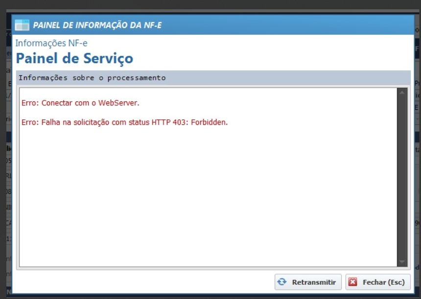Erro do Certificado Vencido