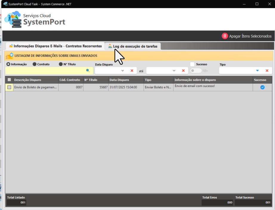 Configurações do Sistema